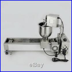 Home/Commercial Automatic Donut Maker Making Machine Wide Oil Tank Electric 220V