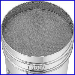 Honey Tank Honey storage tank sieve, lid and squeeze tap stainless steel 56 L