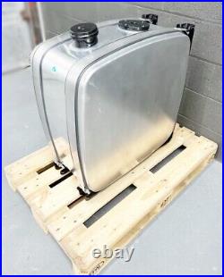 Hydraulic Oil Tank 200 Litre Side Mounted Aluminium Stainless Steel Strap
