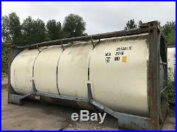 ISO TANK Used stainless steel ISO transport storage tank 26,180 litres capacity