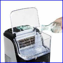 Ice Cube Machine Maker Crystal Ice 2 Sizes 2.5 L Water Tank 15 kg/day Bar Home