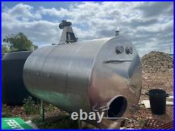 Insulated Stainless Steel Tank 5000 litres Including Mixer