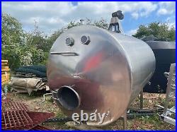 Insulated Stainless Steel Tank 5000 litres Including Mixer