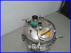 Insulated Stainless Steel Vessel, Reservoir, Conical Tank 200 L