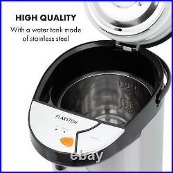 Klarstein Hot Spring Hot Water Dispenser 4.2L Stainless Steel Water Tank Silver