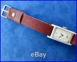 Laco Tank Vintage WW2 Mechanical Hand Winding Men's Watch, Durowe 550 Caliber