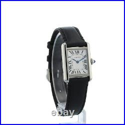 Ladies Cartier Tank Must WSTA0060 22 mm Silver Dial Stainless Steel 2023 Watch