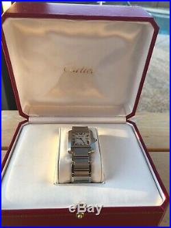 Ladies Cartier Watch Tank Francais 2465179512CE
