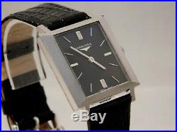 Longines Classic Tank Case SS Manual Wind Vintage 1970's Mens Watch. 29mm