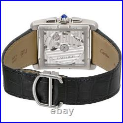 Mens Cartier Tank MC Stainless Steel Chronograph Automatic