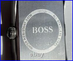 Mens Stainless Steel Classic Tank-style Hugo Boss Analog Gents Watch