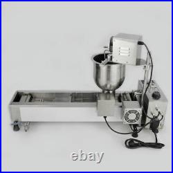NEW Commercial Automatic Donut Making Machine, Wide Oil Tank 3 Sets Free Mold