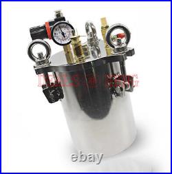 NEW Stainless Steel Dispenser Pressure Tank Fluid Dispensing Bucket 1L-25L