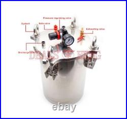 NEW Stainless Steel Dispenser Pressure Tank Fluid Dispensing Bucket 1L-25L