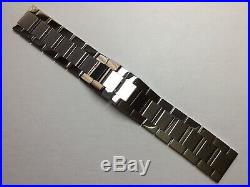 New 23mm Stainless Steel Watch Bracelet Band Strap For Cartier Tank Solo XL