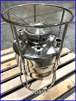 New Alloy Products 6-Gallon Stainless Steel Tank 316L