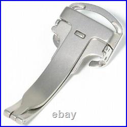 New Authentic Cartier Tank Mens Stainless Steel 18mm Wide Watch Clasp Buckle