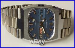 New Automatic Old Stock Ussr Slava 2427 Double Calendar Watch! Ultra Rare Tank