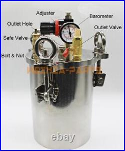 ONE Stainless Steel Dispenser Pressure Tank Fluid Dispensing Bucket 1L-25L New