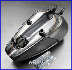 Old School Legacy 3.8g Indented Side Gas Tank Harley Sportster XL 1983-03 Carb