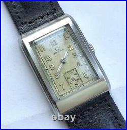 Omega Tank Art Deco Wrist Watch T17 Immaculate Condition