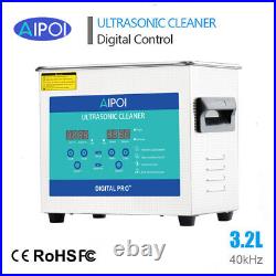 Professional Digital Ultrasonic Cleaner Ultra Sonic Bath Cleaning Tank 0.6L-30L