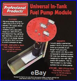 Professional Products Universal In-Tank Fuel Pump Module 70180