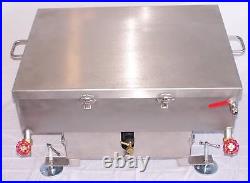 Professional Stainless Steel Gas Van Mounted Dip Tank by Dirtbusters