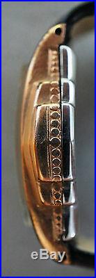 Rare Vintage 1932 Bulova President Wandering Second Watch Gold Filled Tank Style