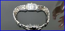 Raymond Weil Parsifal Tank Style St/Steel and 18ct Gold Ladies Bracelet Watch