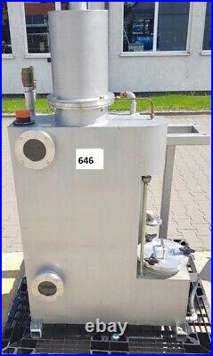 Reserve tank with filter stainless steel / # 6 8A2 9871