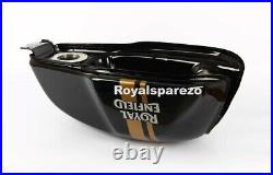 Royal Enfield BLACK MAGIC PETROL GAS FUEL TANK For Continental GT 650
