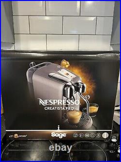 SAGE Nespresso Creatista Pro Stainless Steel