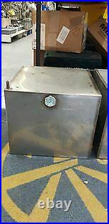 STAINLESS STEEL MARINE PETROL FUEL TANKS x2 boat from Orkney Fast Fisher 19 ft