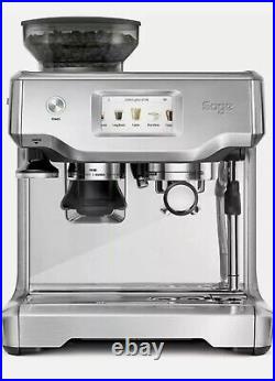 Sage Barista Touch Bean to cup Espresso Machine Stainless Steel Brand New