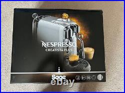 Sage Nespresso Creatista Plus Coffee Machine BNE800 Stainless Steel