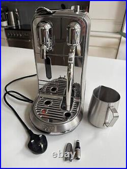 Sage Nespresso Creatista Plus coffee machine Stainless Steel