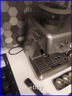 Sage The Barista Express Espresso Coffee Machine Silver BES870