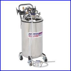 Sealey Fuel Tank Drainer 90L Stainless Steel TP201