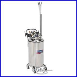 Sealey Fuel Tank Drainer 90ltr Stainless Steel Fuel Recovery System TP201