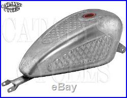 Sportster Gas Tank with Diamond Pattern Gas Tank for Harley Sportster 2004-06