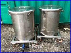 Stainless Steel 316 Barrel Vessel Tank 200L Cost £3000 New Micro brewing Food