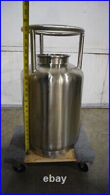 Stainless Steel 5 gal Ground Tank 6 Inch Ferrule Tri-Clamp Fitting Non-Jacketed