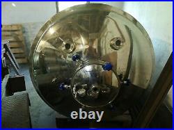 Stainless Steel Conical Fermentation Tank 2000L. Pressure Vessel. Brewery Beer