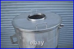 Stainless Steel Dip tank Mixing tank 400 litre, 2 inlets/1 outlet FREE P+P