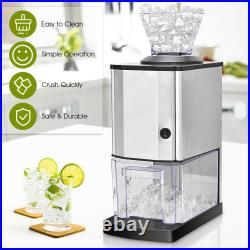 Stainless Steel Electric Ice Crusher with Ice Tray and Scoop 3.5L Tank