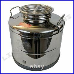 Stainless Steel Fusti Container Dispenser Vessel Tank & Tap 5,10, 25, 50 &100L
