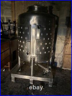 Stainless Steel Grundy Tank with Cooling Jacket