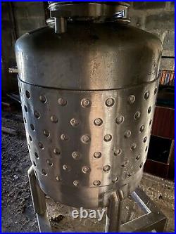 Stainless Steel Grundy Tank with Cooling Jacket