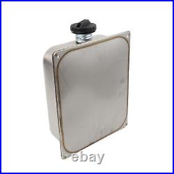 Stainless Steel Petrol Fuel Tank with Key 7L Portable Empty Petrol Fuel Tank
